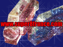 projet de flyer super 8