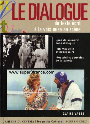le dialogue du texte écrit à la voix mise en scène
