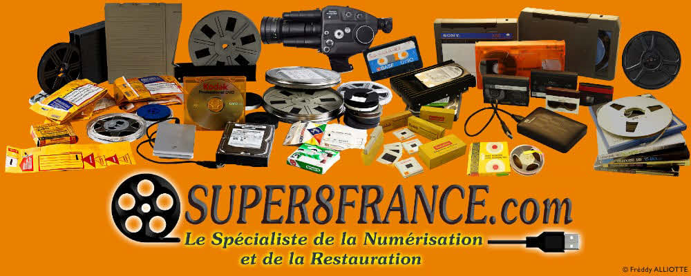 Transfert Super 8 sur DVD, Super-8, films-argentiques
