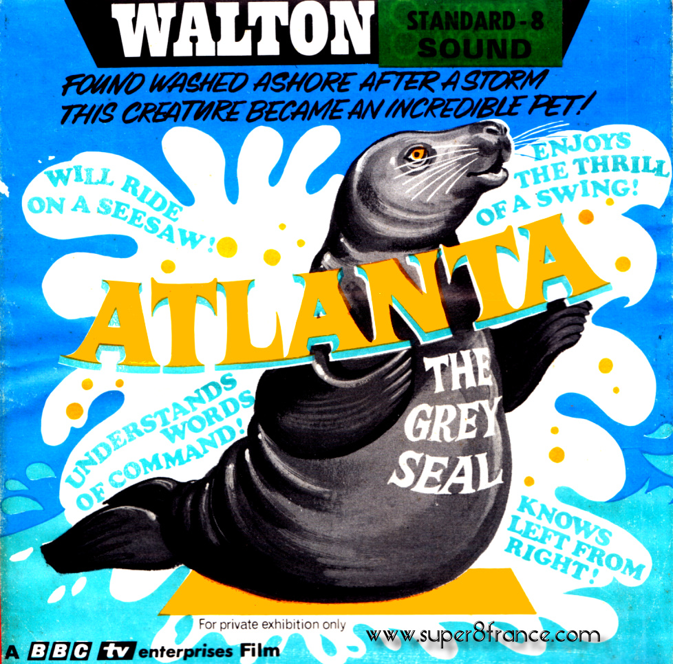 Film 8mm d'édition - Atlanta le phoque gris