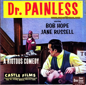 Film Super 8 Dr Painless extrait de Visage Pâle "The Paleface"