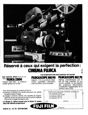 fujica z800 - fujicascope mg90 - mx70