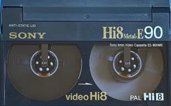 Type de cassette: Hi8