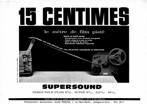 supersound existe pour film super 8