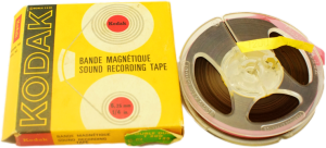 Bande magnétique 1/4" pouce: Bande magnétique 1/4" (dictaphone)