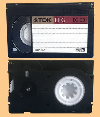 Type de cassette: VHS-C