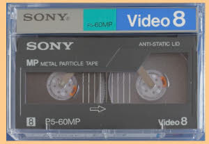 Type de cassette: Video8